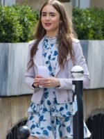 Emily In Paris Emily Cooper Motorcycle Jacket