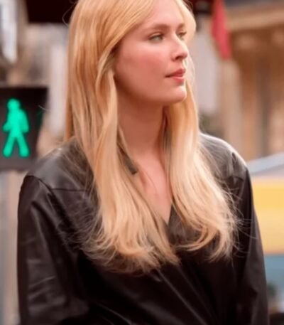 Emily In Paris S02 Camille Razat Brown Coat