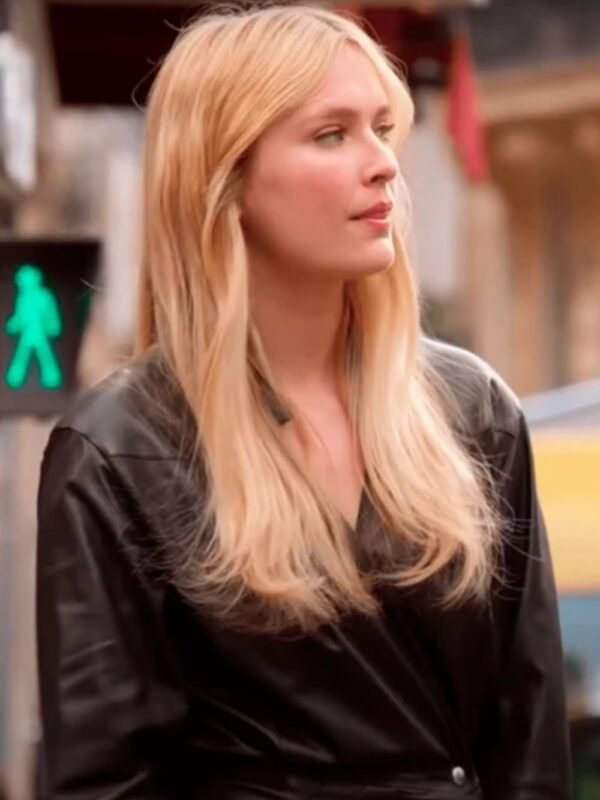Emily In Paris S02 Camille Razat Brown Coat