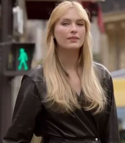 Emily In Paris S02 Camille Razat Brown Coat
