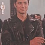 Emily In Paris S02 Gabriel Leather Jacket