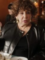 Emily In Paris S04 Liliane Rovère Leather Jacket
