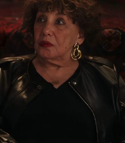 Emily In Paris S04 Liliane Rovère Leather Jacket
