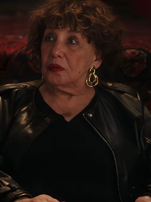 Emily In Paris S04 Liliane Rovère Leather Jacket