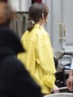 Emily In Paris S04 Lily Collins Yellow Jacket