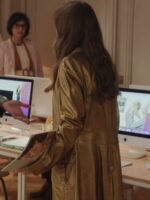 Emily in Paris S03 Lily Collins Leather Jacket