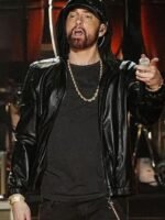 Eminem Rock And Roll Hall of Fame Leather Jacket