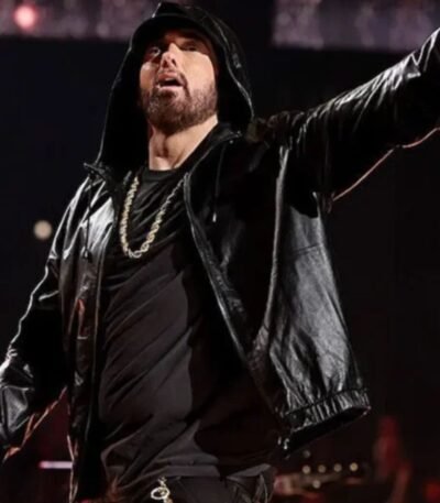 Eminem Rock And Roll Hall of Fame Leather Jacket