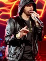 Eminem Rock And Roll Hall of Fame Leather Jacket