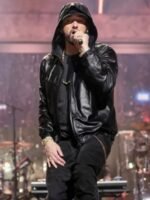 Eminem Rock And Roll Hall of Fame Leather Jacket