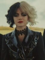 Emma Stone Cruella Black Leather Jacket