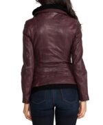 Emma Swan Once Upon a Time S04 Burgundy Jacket