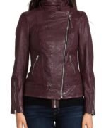 Emma Swan Once Upon a Time S04 Burgundy Jacket