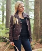 Emma Swan Once Upon a Time S04 Burgundy Jacket