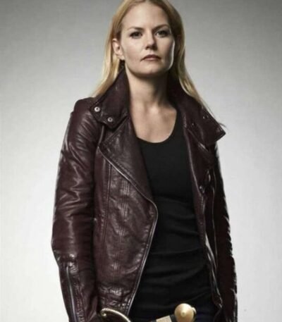 Emma Swan Once Upon a Time S04 Burgundy Jacket