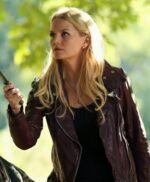Emma Swan Once Upon a Time S04 Burgundy Jacket
