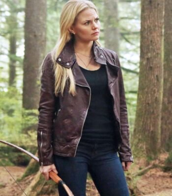 Emma Swan Once Upon a Time S04 Burgundy Jacket