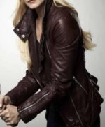Emma Swan Once Upon a Time S04 Burgundy Jacket