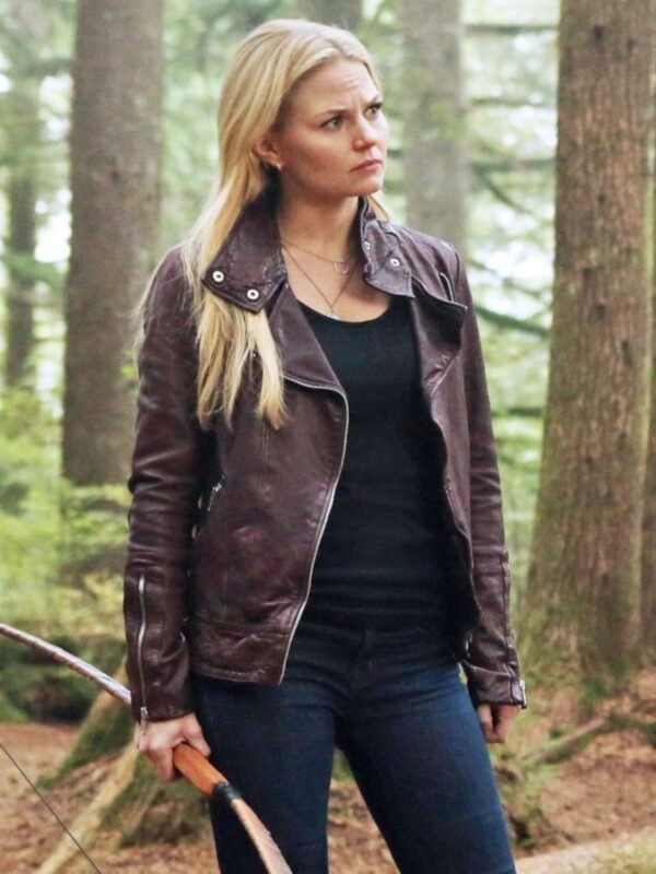Emma Swan Once Upon a Time S04 Burgundy Jacket