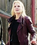 Emma Swan Once Upon a Time S04 Burgundy Jacket