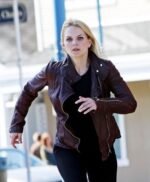 Emma Swan Once Upon a Time S04 Burgundy Jacket
