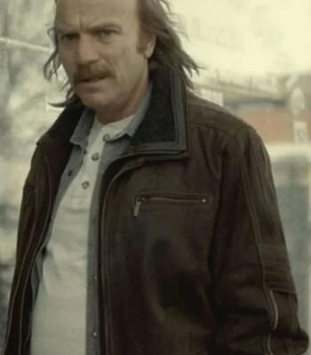Emmit Stussy Fargo Season 03 Brown Leather Jacket