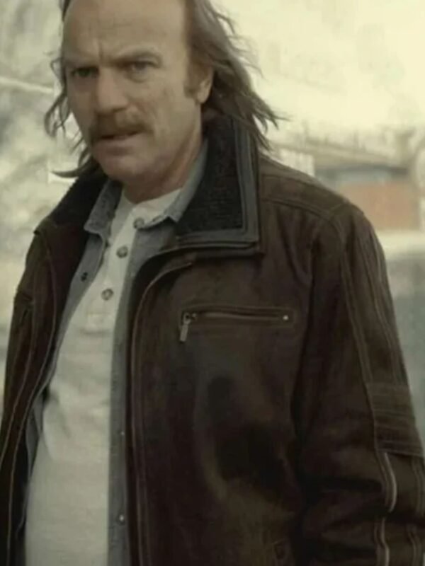 Emmit Stussy Fargo Season 03 Brown Leather Jacket