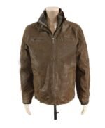 Emmit Stussy Fargo Season 03 Brown Leather Jacket