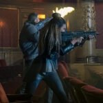 Emmy Raver Lampman The Umbrella Academy Black Leather Jacket