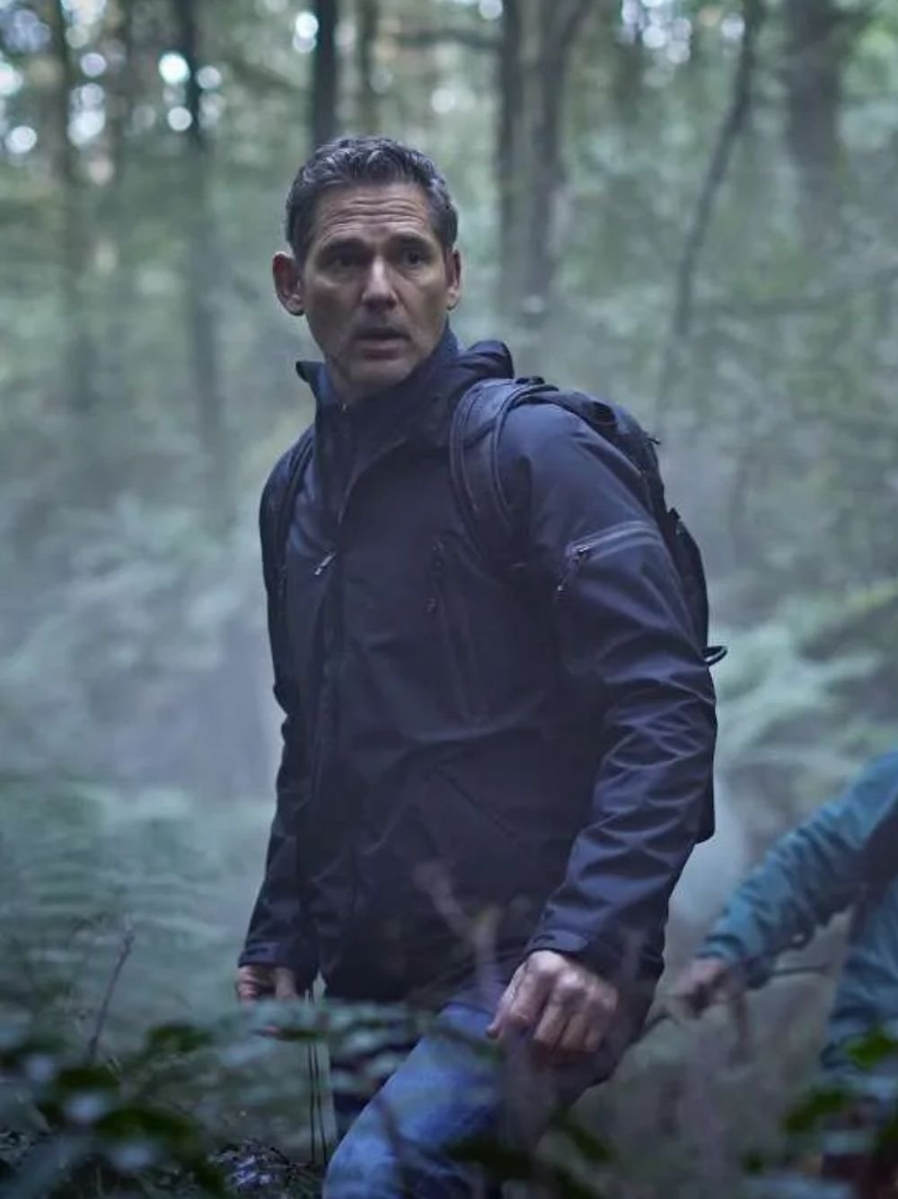 Eric Bana Force of Nature The Dry 2 Black Hooded Jacket Eric Bana Force of Nature The Dry 2 Black Hooded Jacket