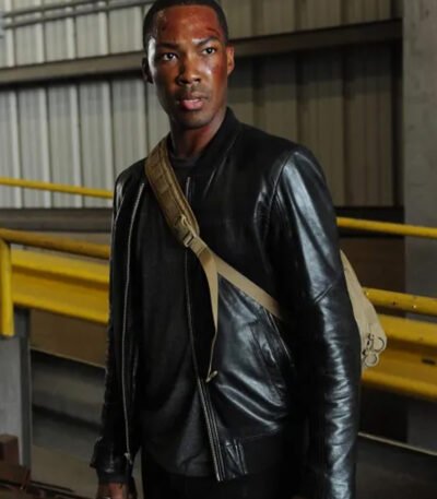 Eric Carter 24 Legacy Black Bomber Jacket