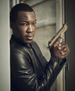 Eric Carter 24 Legacy Black Bomber Jacket