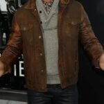 Eric West Chappie Brown Leather Jacket