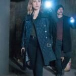 Erin Lindsay Chicago PD Quilted Leather Coat