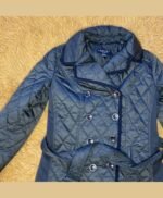 Erin Lindsay Chicago PD Quilted Leather Coat