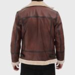 Erin-SF Bomber Shearling Brown Jacket