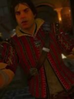 Eskel Red Jeans Jacket The Witcher Season 3