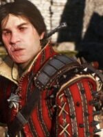 Eskel Red Jeans Jacket The Witcher Season 3