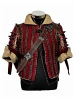 Eskel Red Jeans Jacket The Witcher Season 3