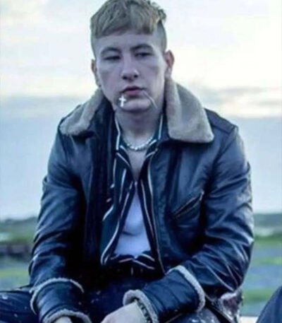 Eternals Druig Fur Collar Leather Jacket For Men