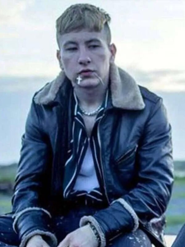 Eternals Druig Fur Collar Leather Jacket For Men
