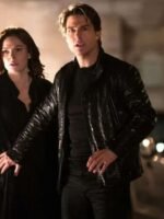 Ethan Hunt Mission Impossible 05 Black Leather Jacket