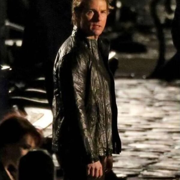 Ethan Hunt Mission Impossible 05 Black Leather Jacket