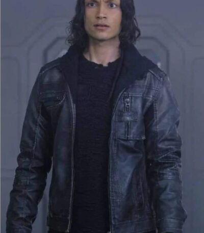 Evan Evagora Star Trek Picard Elnor Leather Jacket