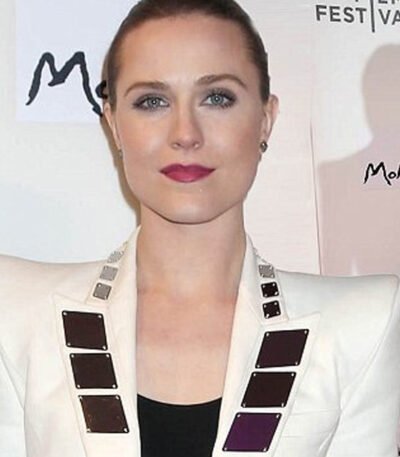 Evan Rachel Wood Westworld Event White Blazer