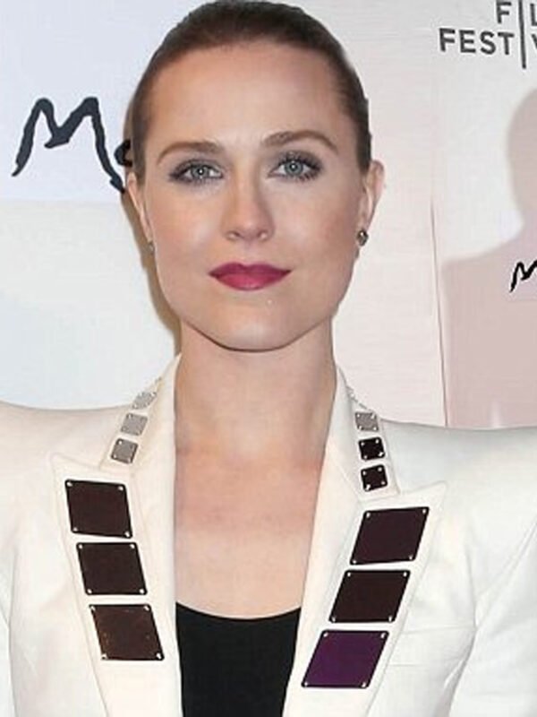 Evan Rachel Wood Westworld Event White Blazer