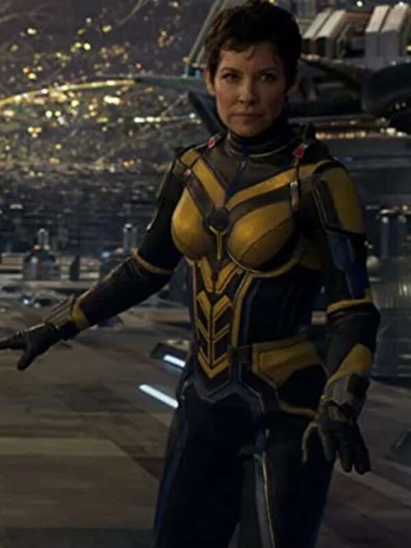 Evangeline Lilly Hope Ant-Man and the Wasp Quantumania New Yellow Costume Jacket