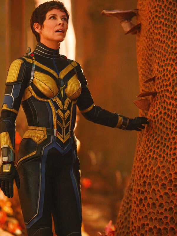 Evangeline Lilly Hope Ant-Man and the Wasp Quantumania New Yellow Costume Jacket