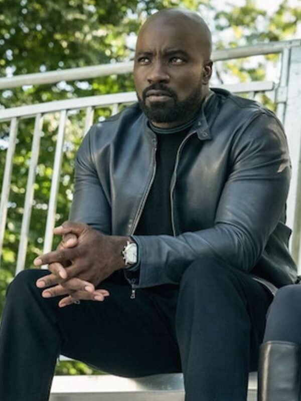Evil Mike Colter Black Leather Jacket