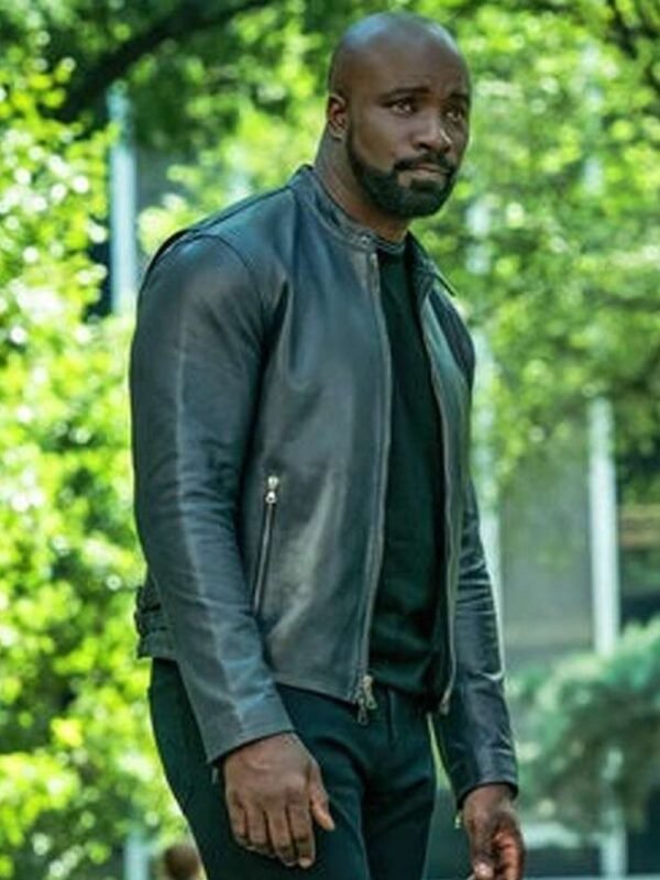 Evil Mike Colter Black Leather Jacket